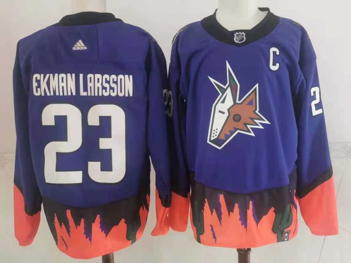 Coyotes 23 Oliver Ekman Larsson Purple 2020-21 Reverse Retro Adidas Jersey1,We sell and wholesale Coyotes 23 Oliver Ekman Larsson Purple 2020-21 Reverse Retro Adidas Jersey1 on line form chian!